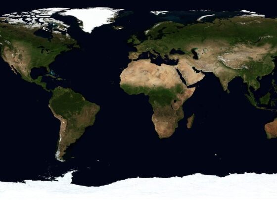 Mapa mundo, Sudeste Asiático, Brasil