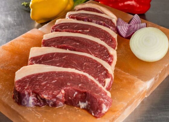 Corte de carne especial, Picanha fatiada., carne vermelha, abates