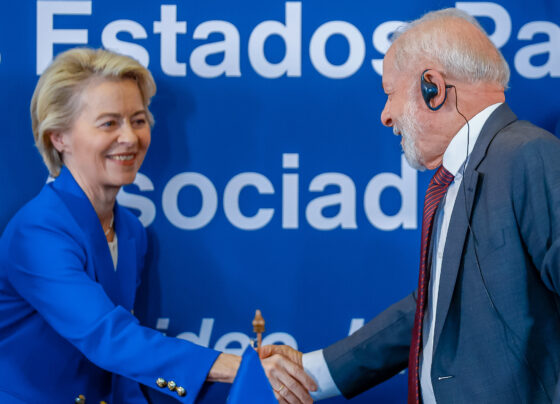 Presidente da República, Luiz Inácio Lula da Silva, durante Declaração à imprensa dos Presidentes dos Estados Partes do Mercosul
