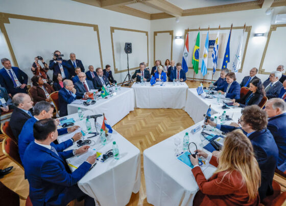 Presidente da República, Luiz Inácio Lula da Silva, durante AReunião de coordenação entre Presidentes dos Estados Partes do MERCOSUL3 Edifício MERCOSUL – Montevidéu, Uruguai