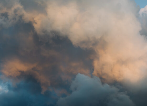 nuvens de chuva