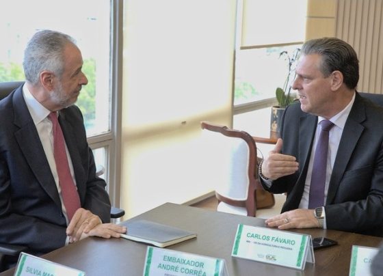 Ministro Carlos Fávaro e presidente de COP30 André Corrêa do Lago