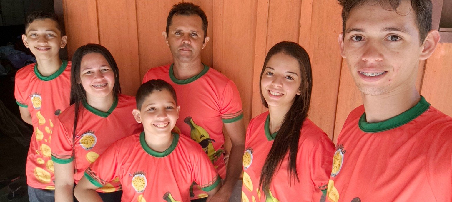 Família de Roraima inova na produção e transforma bananas em chips