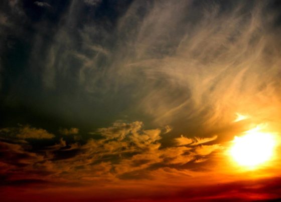 onda de calor, veranico; calor no inverno