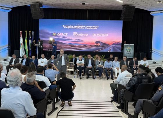 Audiência Público Fico Água Boa ferrovia foto ANGELO VARELA ALMT