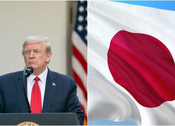 Trump acordo Japão