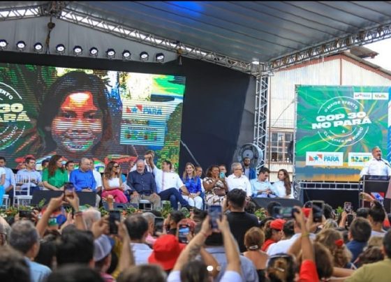 Lula em Belém para COP30
