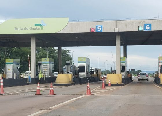 Pedágio BR-163 Rota Cuiabá foto Viviane Petroli Canal Rural Mato Grosso