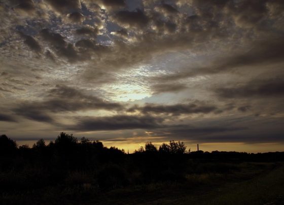 nuvens de chuva. previsão do tempo, sul