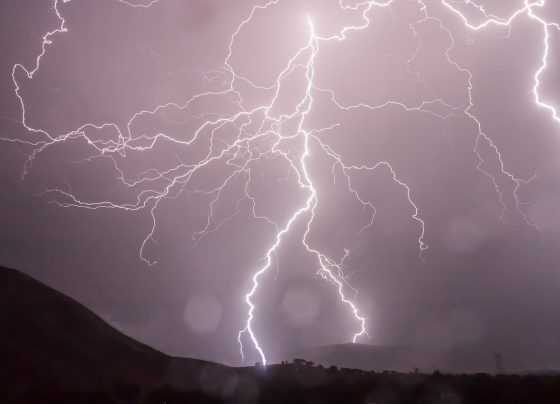 temporal com raios