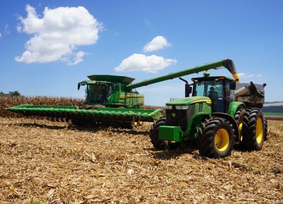 colheitadeira john deere especial mais milho foto israel baumann canal rural mato grosso