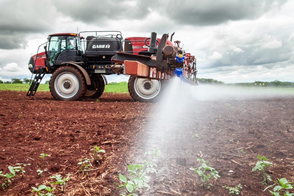 Deriva soja pulverização multissítio