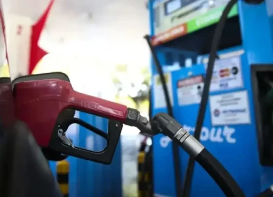 Imagem mostra bomba de combustível