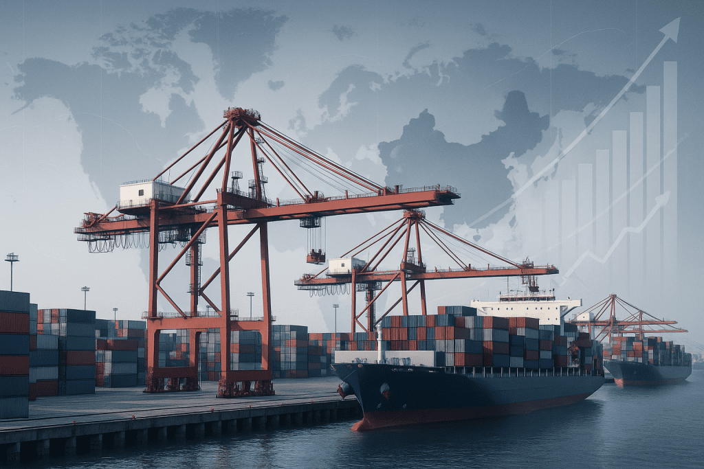 Exportações da China avançam 14,1% em abril e superam previsões do mercado