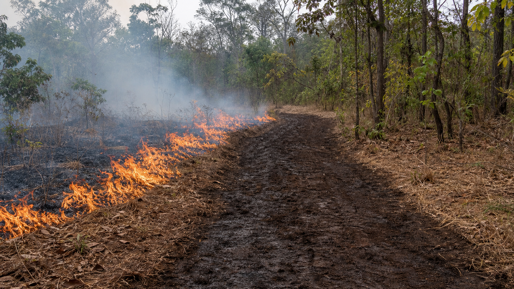 Estudantes da PUC-PR desenvolvem retardante biológico contra incêndios florestais