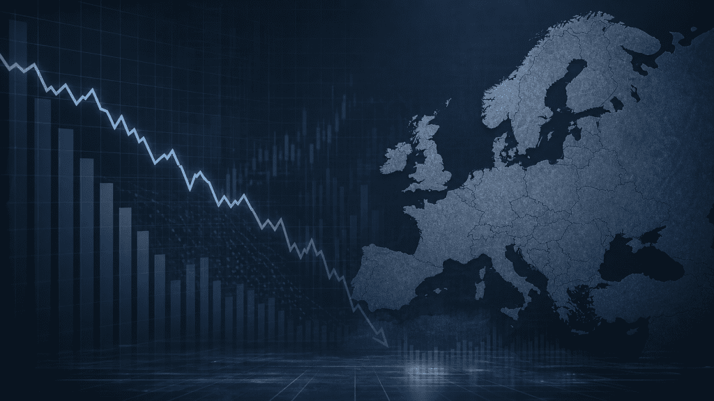Produto Interno Bruto da zona do euro cai 0,2% no 1º trimestre, mostra Eurostat