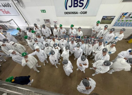 Visita de adidos a unidade da JBS em Campo Grande (MS)
