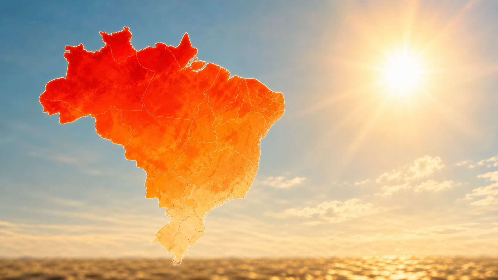Brasil pode ter até 127 dias de calor extremo por ano até 2075