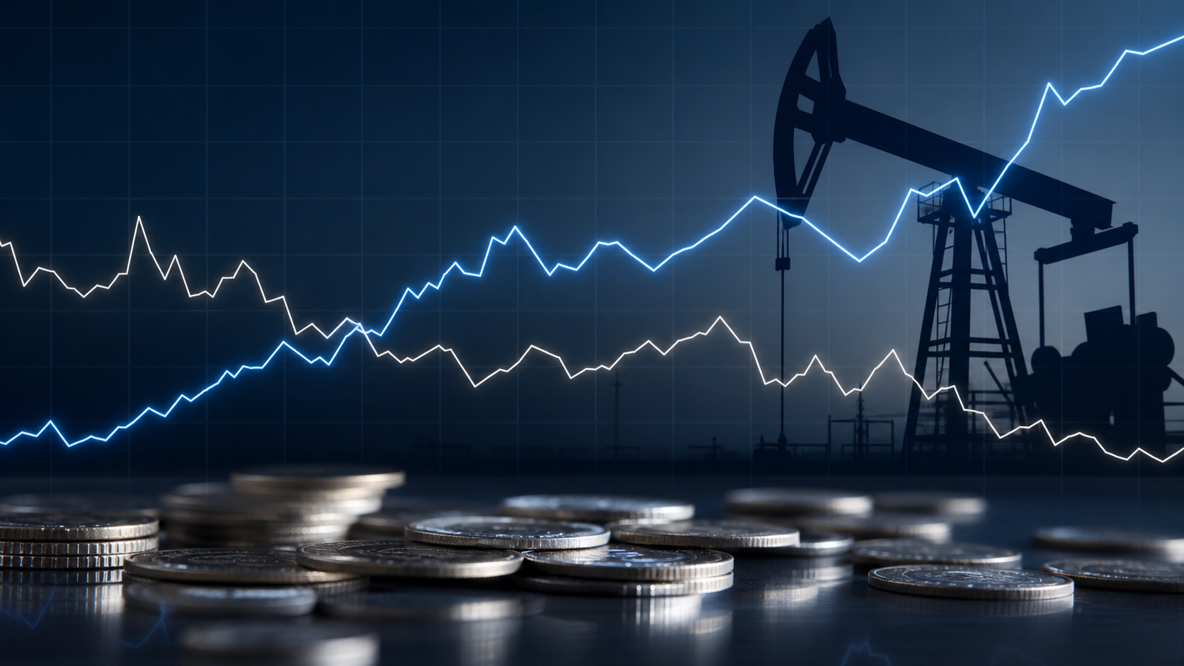 Dólar sobe com força externa e queda do petróleo