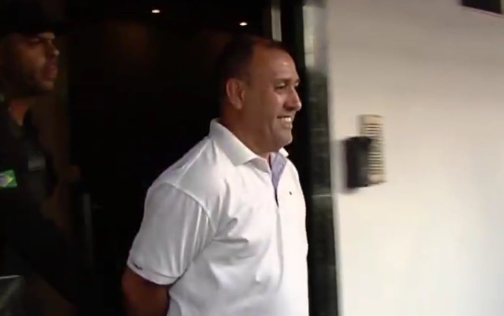 Leonardo Dias Mendonça foi preso em casa em um condomínio de luxo, em Goiânia (Foto: Reprodução/Arquivo)