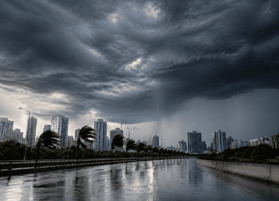 Frente fria leva chuva, ventania e queda de temperatura a São Paulo
