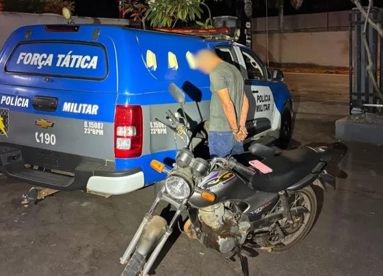 Homem é preso suspeito de agredir e cortar cabelo da companheira em Goianésia (Foto: Polícia Militar)