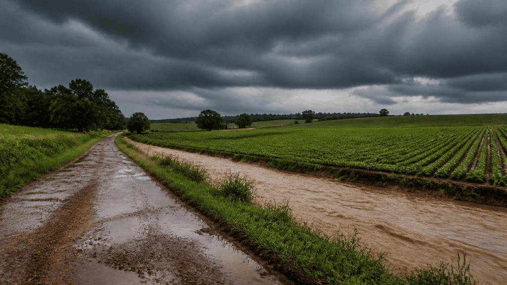 Rio Grande do Sul começa a semana sob alerta vermelho para tempestade