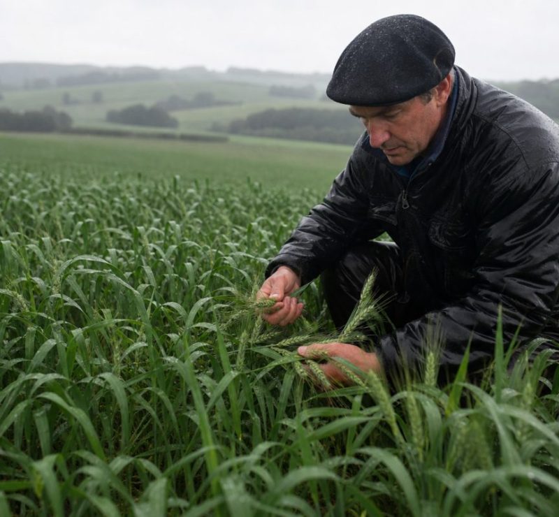 Chuvas intensas no Rio Grande do Sul afetam cultivo de trigo