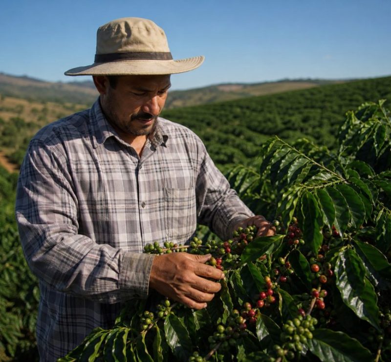 Crescimento das exportações de café verde em junho: Brasil se destaca