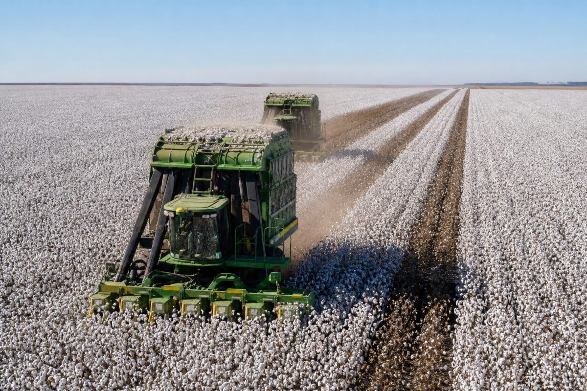Produção de algodão no Brasil cresce apesar da redução da área plantada