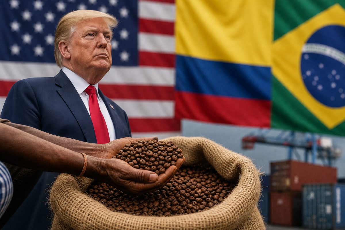 Com Tarifaço de Trump, Colômbia Procura Brechas Deixadas por Brasil em Café e Cacau