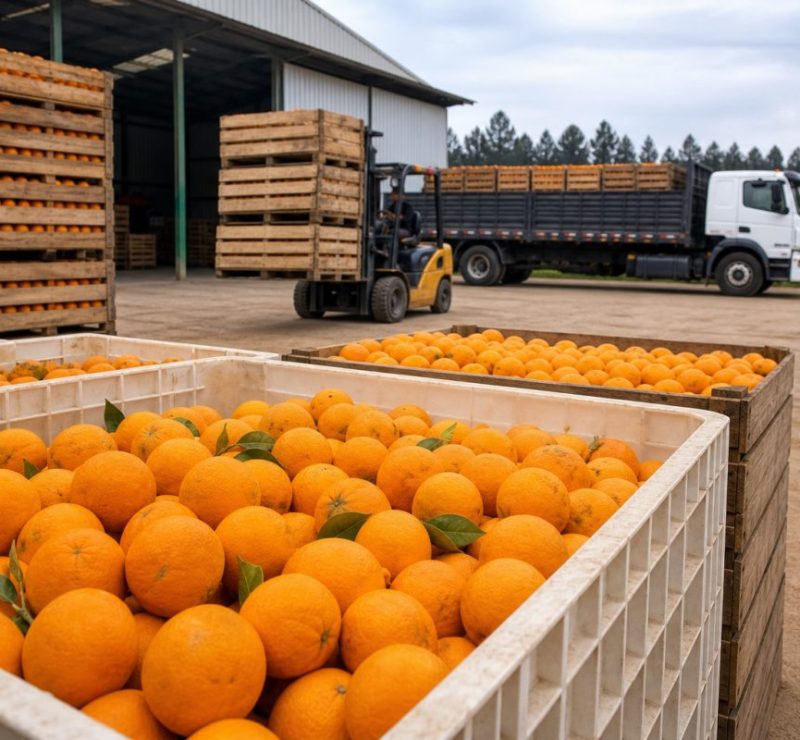 Leilão Pepro movimenta 13 mil toneladas de laranja em cinco estados