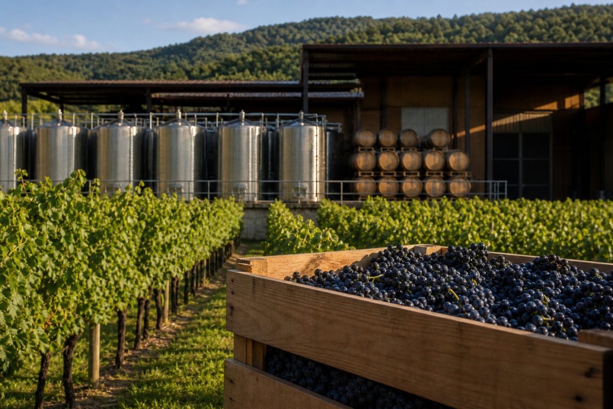 Mapa publica Anuário do Vinho 2026 com dados da cadeia produtiva