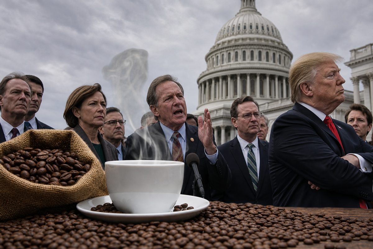 Preço do Café Dispara nos EUA e Congressistas Querem Passar por Cima de Trump